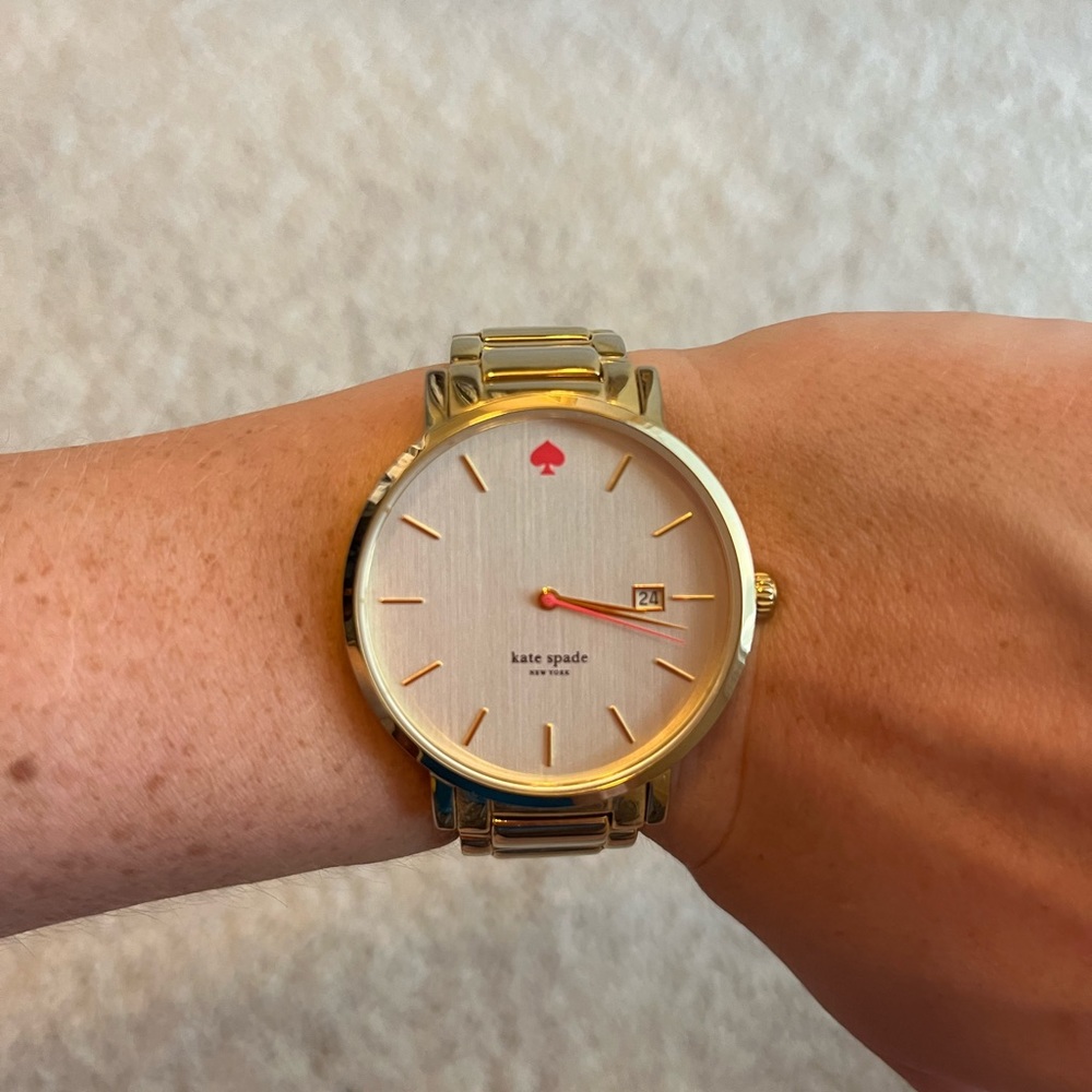 Gold Kate Spade watch